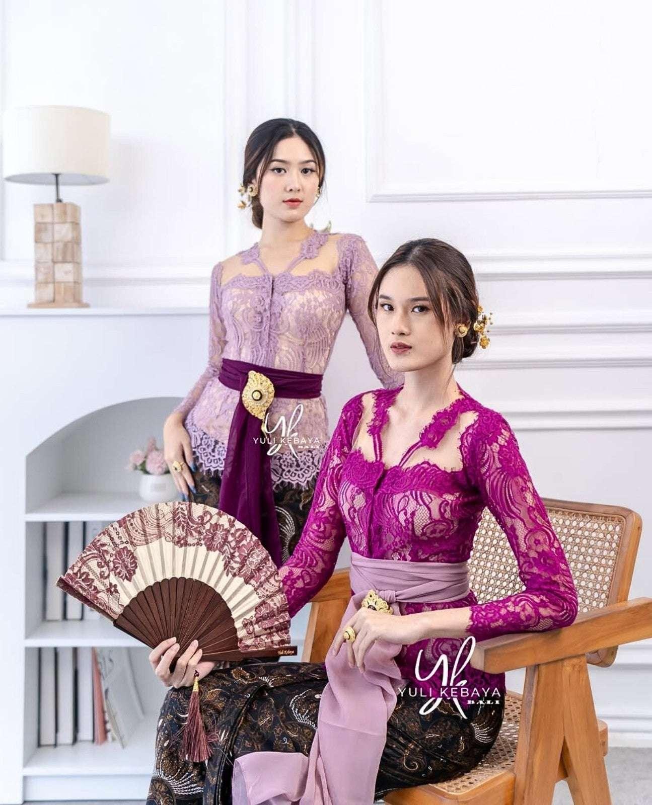 Elegant Kebaya Dress for Wedding & Formal Events | Full Set | Amara Series