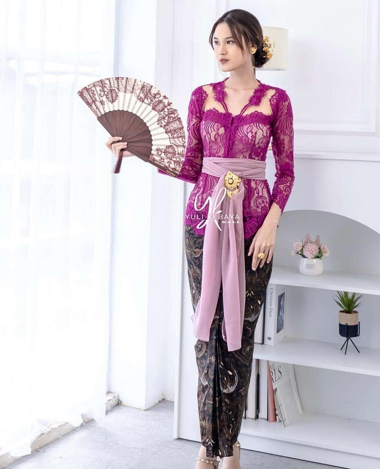Elegant Kebaya Dress for Wedding & Formal Events | Full Set | Amara Series