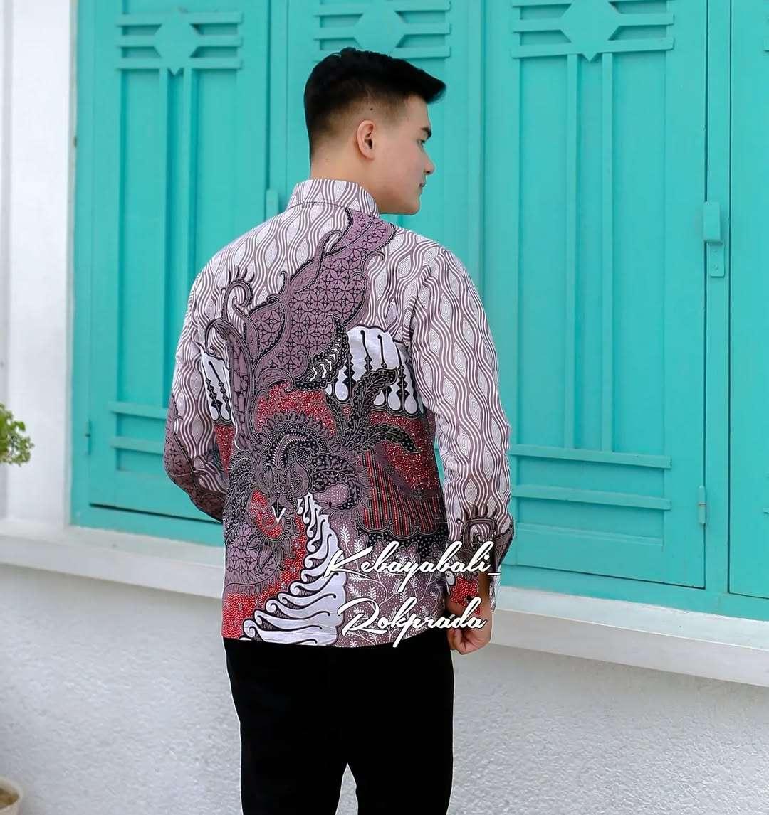 Modern Batik Couple Set | Matching Kebaya & Men's Shirt | Ready-to-Wear Wedding Outfits