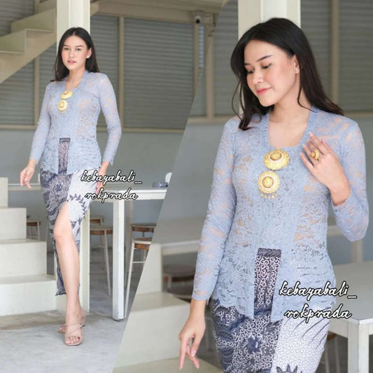 Lidya Series Kebaya Set | Luxury Brocade & Batik | Complete Wedding Outfit (S-XXXL)